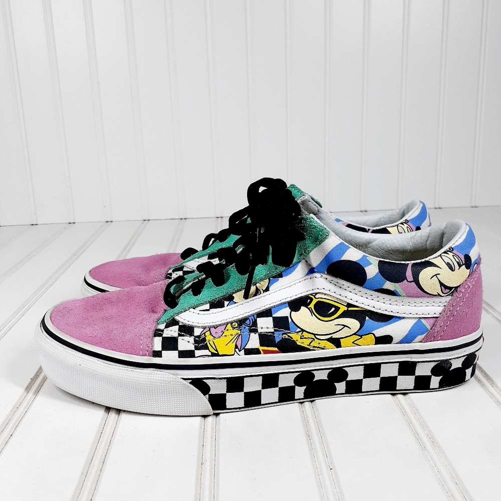 VANS X DISNEY’S OLD SKOOL 80's Mickey COOL SNEAKERS